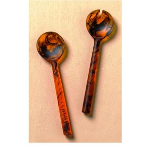 Epoxy Resin Cast <b>Handle</b> Steel <b>Gold</b> Plated Cutlery Set HANDMADE INDIAN PRODUCT FACTORY RATE AVAILABLE - Product Image 4