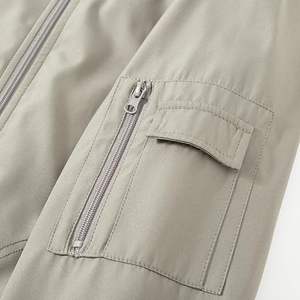 Blouson aviateur pour hommes mode décontractée coupe-vent léger manteau de vol extérieur vestes - Product Image 5