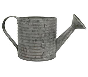 Arrosoir élégant en métal à texture martelée noire mate idéal pour les coins verts intérieurs accessoire décoratif - Product Image 1