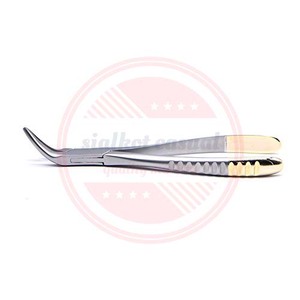Fórceps de extracción de dientes dentales para instrumentos dentales de raíz Fórceps curvos Aceros inoxidables - Product Image 2