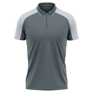 Polo de sport d'entraînement conçu avec des panneaux de ventilation en maille à séchage rapide coupe flexible parfait polo de sport personnalisé t-shirts ODM - Product Image 4