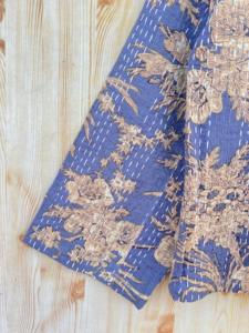 แจ็คเก็ตผ้าฝ้ายบุนวมวินเทจของผู้หญิงคอลเลคชั่นใหม่เสื้อโค้ทฤดูใบไม้ร่วงแบบกลับด้านได้มีกระดุมขนาดพิเศษสำหรับวัยรุ่น - Product Image 3