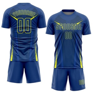 Ensemble d'uniformes de football pour enfants avec logo personnalisé de haute qualité Nouveaux vêtements de sport avec maillot et short de haute qualité Service OEM disponible - Product Image 3