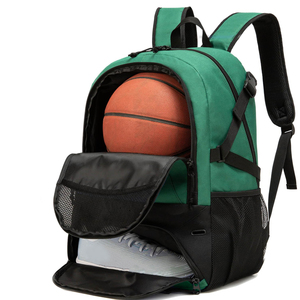 Wholesale <b>Basketball</b> Backpack with <b>Shoe</b> Compartment | Durable Sport Gear Travel Bag for Gym and Outdoors Sports - Product Image 1