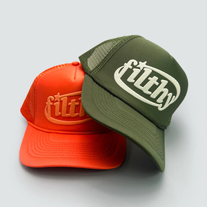 Nouveaux chapeaux de Baseball de bloc de couleur unisexe casquettes de camionneur en maille polyvalentes respirantes avec des lettres sales - Product Image 3