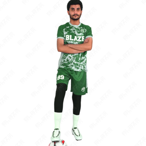 Camiseta de fútbol de secado rápido de poliéster 100% personalizada para hombre para ropa de club de entrenamiento - Product Image 5