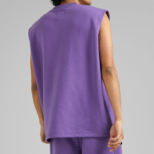 High Quality <b>Plain</b> Solid Color Sleeve Less <b>Sweatshirts</b> For Men's Customized Logo Printing <b>Sweatshirts</b> Winter's Collection 2026 - Product Image 6