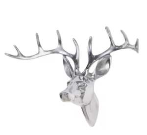Custom Size 2024 Latest Metal <b>Stag</b> <b>Head</b> Wall Mounted Deer <b>Head</b> Wall Decor Creative Wall Hangings - Product Image 4