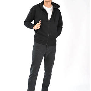 Sweat à capuche personnalisé pour hommes avec manches longues sweat à capuche zippé tissu doux confortable et respirant meilleure qualité sweats à capuche pour hommes vente en gros - Product Image 6