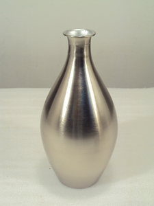 <b>Copper</b> Toned Metal Designer Flower <b>Vase</b> for Home Decorative Item - Product Image 5