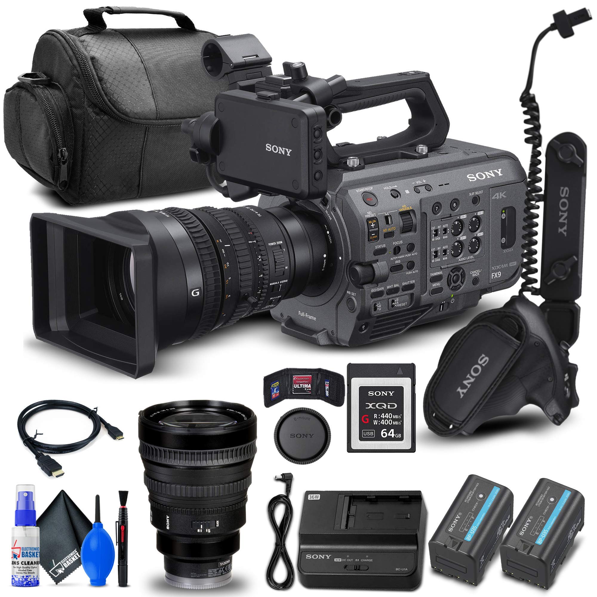 Для нового PXW-FX9 XDCAM 6K полнокадровая цифровая камера с объективом 28-135 мм