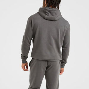 เสื้อกันหนาวมีฮู้ดสำหรับผู้ชายผ้าฝ้ายคุณภาพสูง - Product Image 5