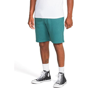 fleece <b>shorts</b> <b>men</b> cotton soft fabric elastic waist casual <b>lounge</b> summer comfort style - Product Image 5