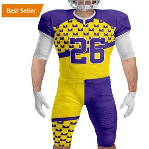 2025 marca personalizada Oem fútbol americano Jersey de alta calidad de talla grande adulto práctica uniforme XL tamaño mejor bordado - Product Image 5