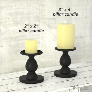 Top Vente Bougeoir En Fer Revêtement En Poudre Noire Meilleur Accent Maison et Vaisselle avec Thème De Noël - Product Image 2