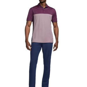 Vêtements de sport 100% coton à manches courtes anti-froissement T-shirts polo pour hommes 2025 Nouveau populaire respirant à séchage rapide Polo pour hommes - Product Image 3