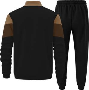 Sudadera con capucha y ropa de calle con cremallera y forro de malla personalizado, pantalones cortos cortavientos de 2 piezas y chaqueta, chándal para hombre - Product Image 2
