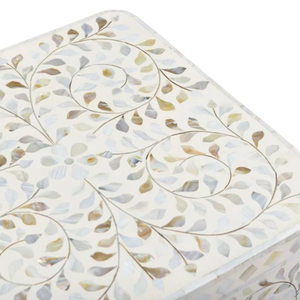 Wholesale Modern <b>Mother</b> of Pearl Inlay Side Table Side Coffee Tables for Living Room Bedroom Made in Vietnam - Product Image 3