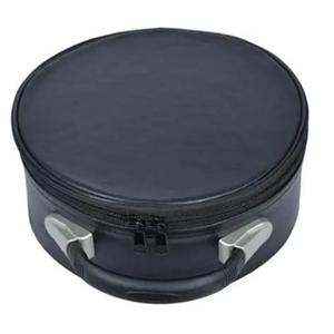 Étui de couronne de chevalier templier en cuir uni à motif carré brodé à la main de la plus haute qualité pour la régalité maçonnique et les francs-maçons - Product Image 5