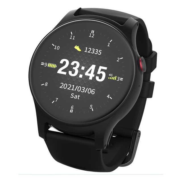 Digital Health Montres Intelligentes L19 Pro Elderly Smart Watch Fall Alert Fitness 4G GPS Tracking Smart Watch for Men Women