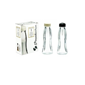 Ensemble salière et poivrière 95803 noir et blanc 35 cc, 2 pièces avec moulin intégré - Product Image 2