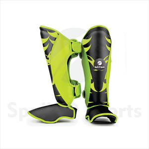 Espinilleras de Boxeo de Cuero Genuino de Alta Calidad, Último Diseño, Personalizadas con Impresión, Equipo de Boxeo MMA Personalizado - Product Image 5