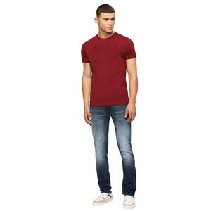 T-shirts pour hommes 100% coton de haute qualité avec broderie de logo personnalisé à manches courtes Impression numérique douce et personnalisable - Product Image 2