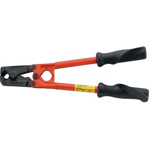 Coupe-boulons CombiCUT 370 mm de longueur, poignées en plastique blanc, 7 mm moyen, 5 mm dur, 4 mm VBW, outil d'atelier - Product Image 1