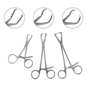 Fórceps ortopédicos de reducción de huesos Punta puntiaguda Instrumento quirúrgico ortopédico Acero inoxidable - Product Image 6