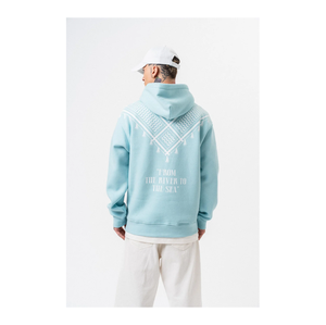Streetwear personnalisé grande taille pour hommes sweats à capuche surdimensionnés 100% coton automne ODM brodé imprimé design pour les garçons - Product Image 2