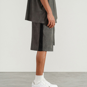 2024 Streetwear personnalisé 100% Polyester High Street Mesh Doublure Graphique Impression 3D Cargo Shorts Pour Hommes Seulement - Product Image 3