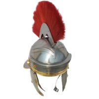 Casque romain fait main, chevalier médiéval, armure de guerrier, gladiateur, casque de cosplay pour reconstitution historique, costume fantastique et exposition de collection