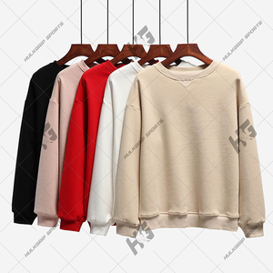 Sweat-shirts à capuche pour femmes, personnalisés, en molleton bouclette, à épaules tombantes, col montant, coupe oversize, écologiques, pour l'hiver - Product Image 4