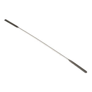 Espátula Doble Angular y Redondeada de Acero Inoxidable para Manipulación Precisa de Pequeñas Cantidades - Burkle GmbH Hecho en Alemania - Product Image 1