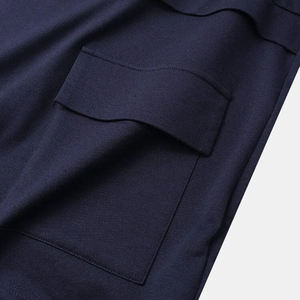 Sweat-shirt homme tendance en coton 100% de qualité supérieure, coupe oversize, couleur unie, épaules tombantes, poches cargo, logo personnalisé, idéal pour l'hiver, fabrication ODM - Product Image 4