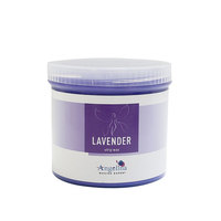 Cire dépilatoire douce à la lavande, liposoluble, 425g, en pot, pour l'épilation des jambes et du corps, marque privée, Angelina Factory OEM Industrial
