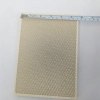 Plaque ronde en céramique en nid d'abeille infrarouge en cordiérite pour brûleur de gril à gaz réfractaire utilisée pour cuisinière à gaz, réchauffeur électrique, barbecue