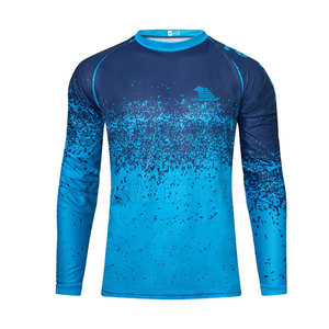 Ropa deportiva Rash Guards Transpirable Secado rápido Estiramiento Manga larga Rash Guards Logotipo personalizado - Product Image 1
