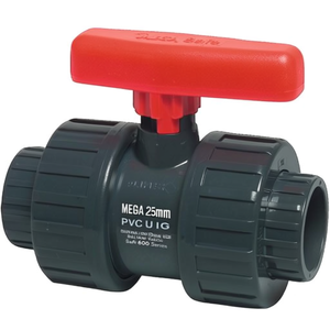 Válvula de Bola MEGA de PVC-UIG de 25 mm, Tamaño Nominal, Serie 600, Segura - Product Image 3