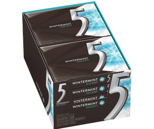 Vente en gros de chewing-gum au xylitol 5 saveurs mélangées 100% sans sucre au xylitol 40g - Product Image 1