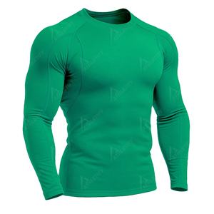 Maillot de bain de compression à séchage rapide pour homme Rashguard athlétique Logo personnalisé Vêtements de sport confortables pour la salle de sport et l'entraînement. - Product Image 4