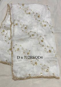 Ropa india y pakistaní Rakhi Tipos especiales Traje de seda con organza Dupatta para mujer a precio mayorista - Product Image 4