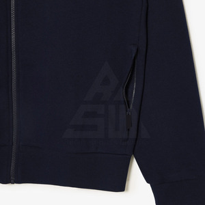 Meilleur prix pour les sweats à capuche en coton mélangé pour hommes d'hiver - Haute qualité, respirant et écologique, teinture unie en stock - Product Image 5