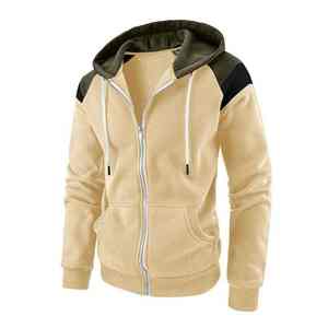 Lujoso logotipo personalizado hombres cremallera Sudadera con capucha 380gsm invierno ecológico transpirable impresión digital de gran tamaño - Product Image 1