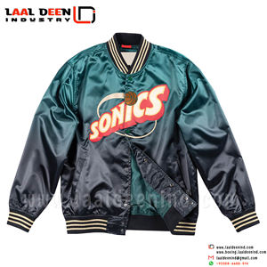 custom Manufacturer High Quality Chenille Embroidery <b>Men</b> College Leather Sleeves Custom Baseball Bomber Letterman <b>jacket</b> - Product Image 2