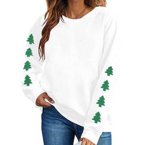 Venta al por mayor casual streetwear Drop Shoulder figuras transpirable Eco-friendly sudaderas con capucha de punto para las mujeres - Product Image 4