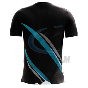 Maillot de football personnalisé 100% polyester respirant à manches courtes, uniforme de football, fabricant pakistanais OEM ODM - Product Image 2