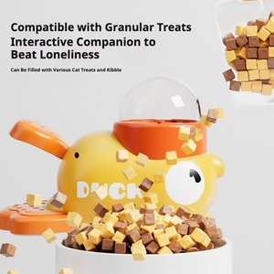 Jouet de distribution de friandises en forme de canard pour animaux de compagnie - Product Image 2