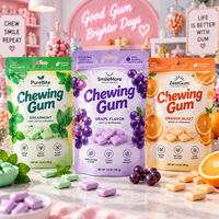 Sachets Doypack Personnalisés Imprimés Qualité Alimentaire en Gros pour Bonbons Gélifiés, Gelées, Chewing-gums