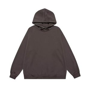 Custom Design No Pocket Hoodie Puff Print Embroidery Hoodie logo Custom Oversized Streetwear Hoodies <b>for</b> Men - Product Image 6